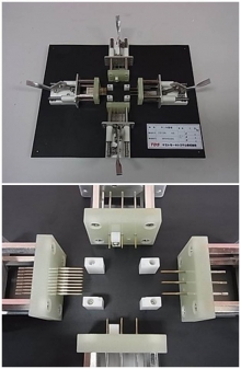 クランプ機構コンタクト治具 CLAMPING MECHANISM CONTACT
